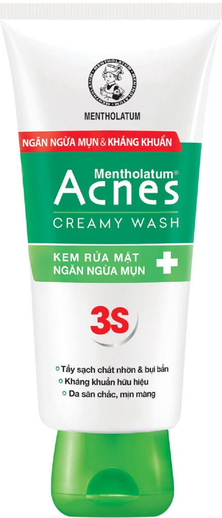 Review về bộ 3 sản phẩm trị mụn Acnes